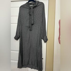 Zara plaid Maxi dress